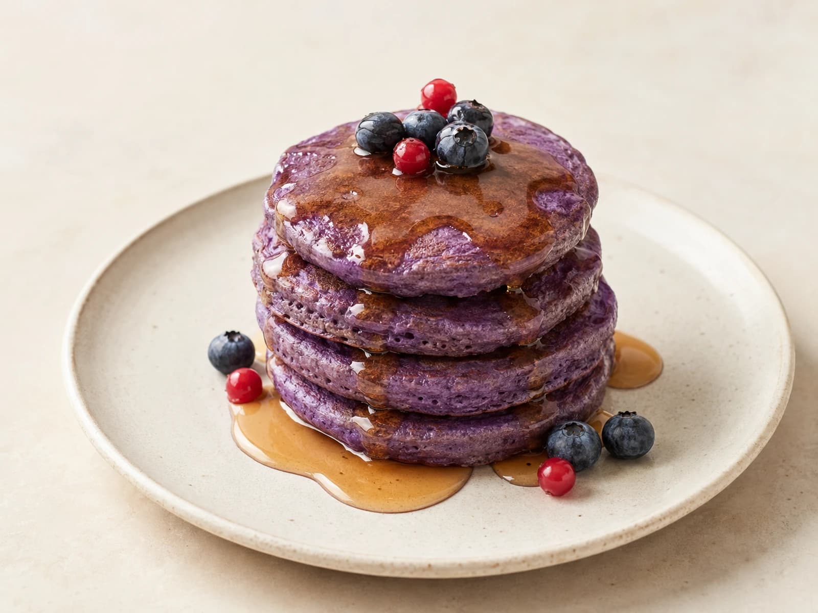 Ube-Pancakes
