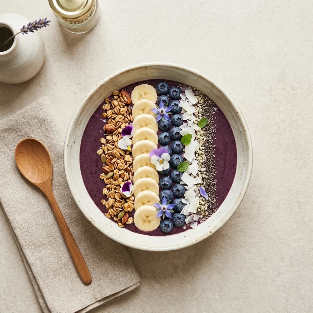 Purple Smoothie Bowl