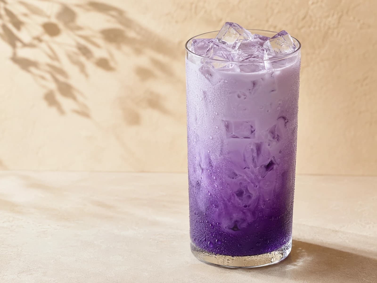 Ube Iced Latte